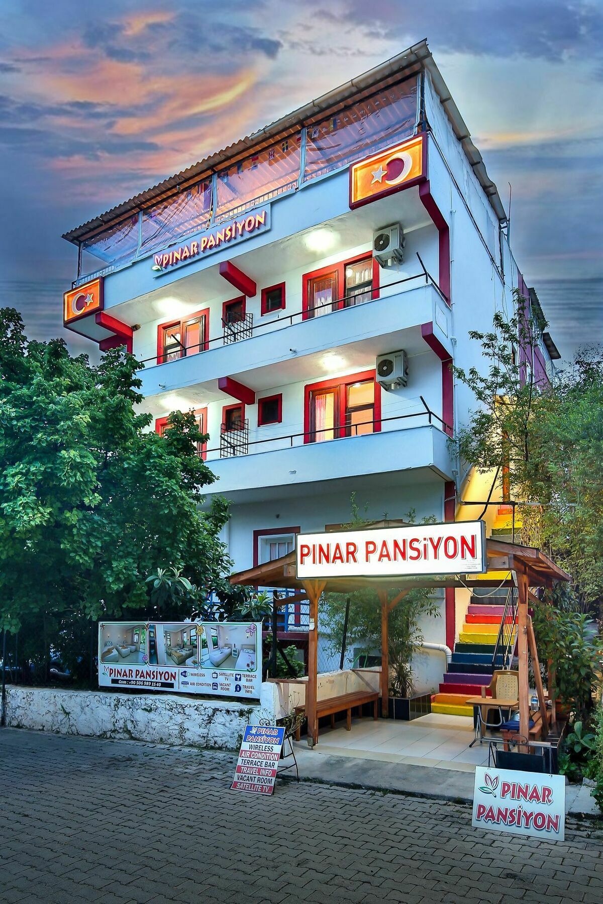 Pinar Pansiyon Каш Екстериор снимка